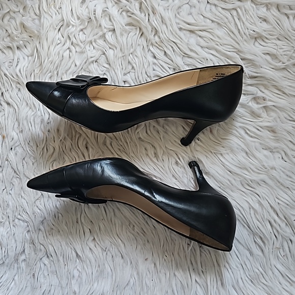 Nine West black pumps - Picture 3 of 4